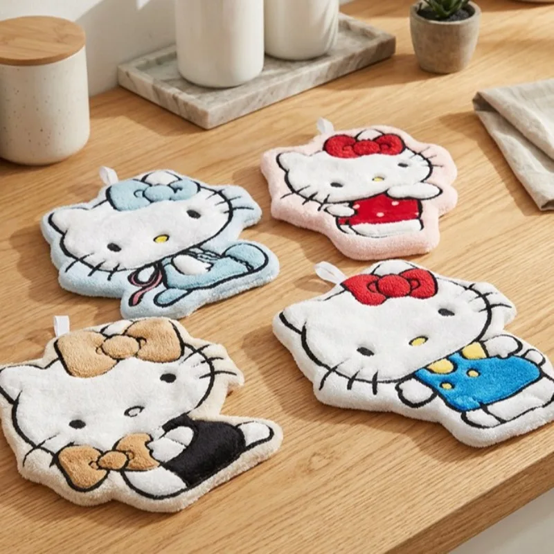 Cartoon Cat Printed Hand Towel - Home Textiles Face Towel recension och pris