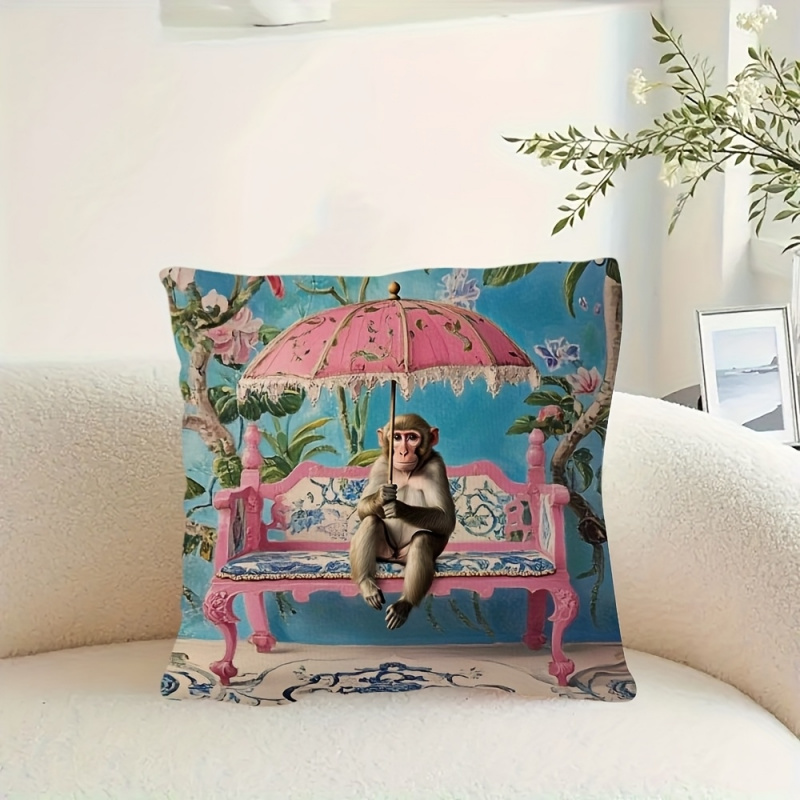 1pc, Retro Pink Chinese-Style  - Pillow Insert 18X18 recension och pris