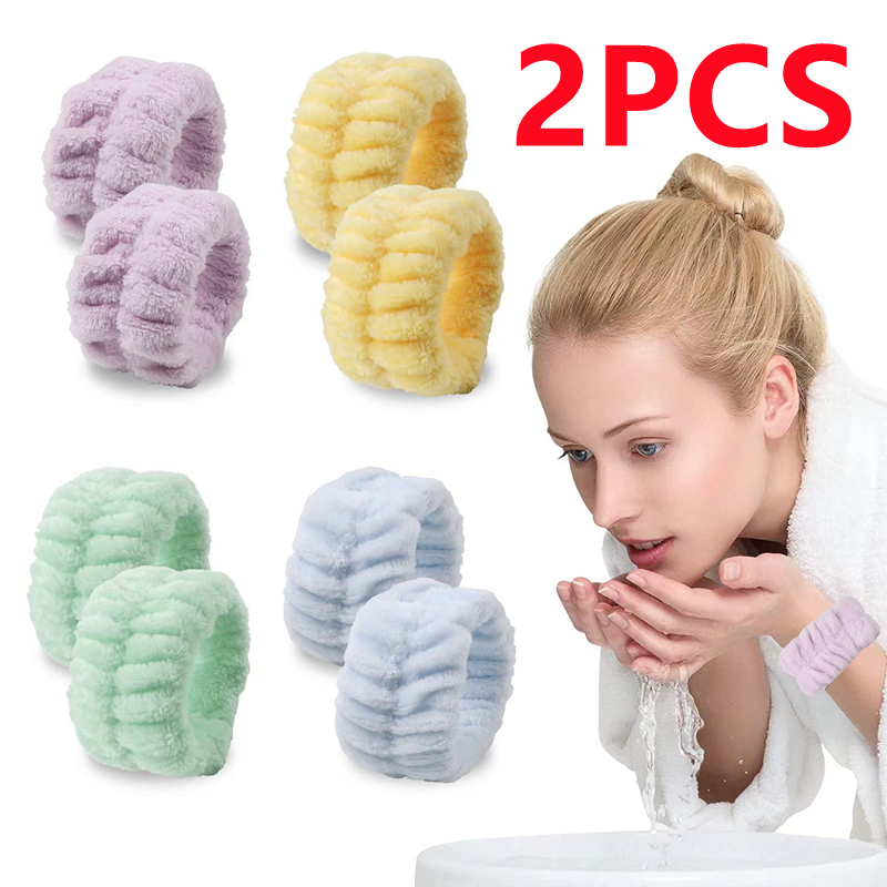 2PCS Reusable Spa Wrist Washba - Home Textiles Face Towel recension och pris