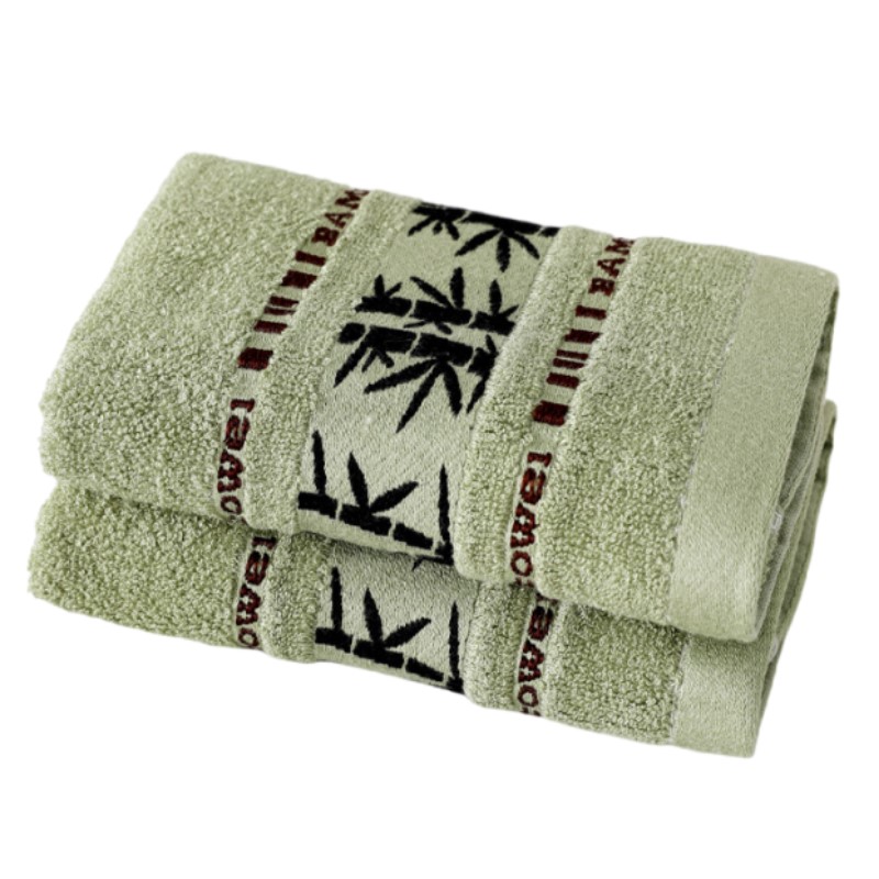 2pcs Towel Sets Bamboo Fiber B - Home Textiles Face Towel recension och pris