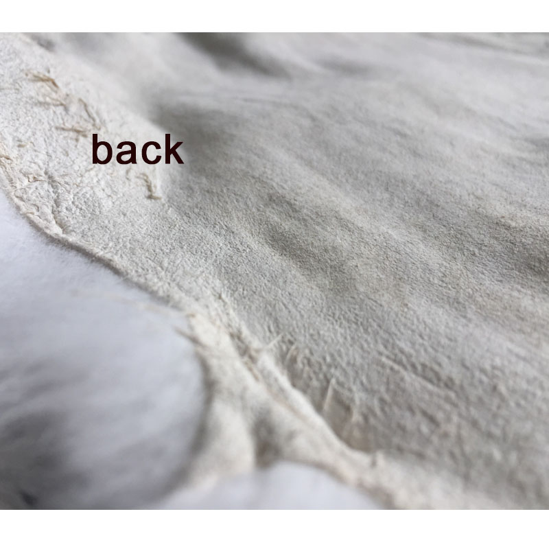 Nature Real Genuine Rabbit Fur - Home Textiles Sale recension och pris