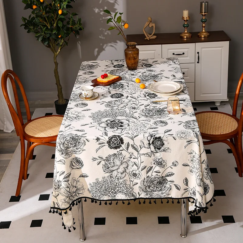 Flower Pattern Tablecloth Hot  - Home Textiles Sale recension och pris