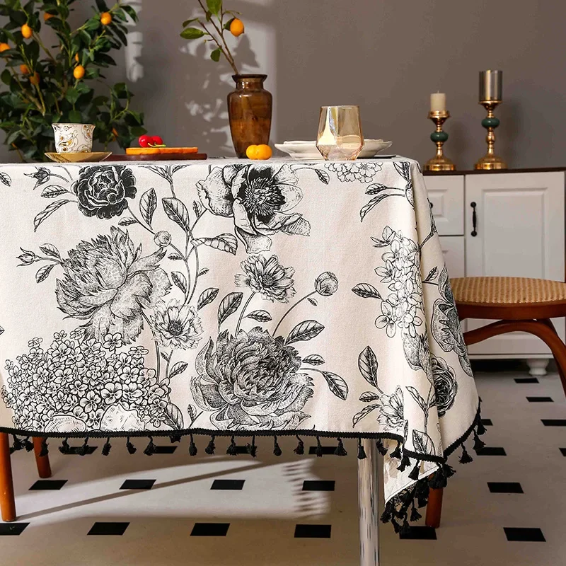 Flower Pattern Tablecloth Hot  - Home Textiles Sale recension och pris