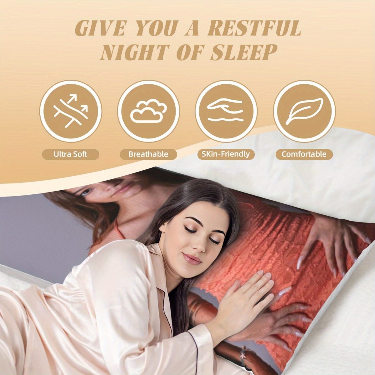 1 Custom Photo Body Pillowcase - Home Textile recension och pris